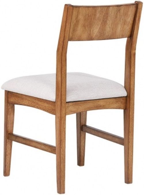 Winners Only® Portland Brown/Gray Dining Side Chair-3