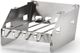 Napoleon Stainless Steel Small Side Burner Wind Guard with Skewer Rack-0