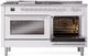 Ilve® Professional Plus II 60" White Pro Style Dual Fuel Range-3