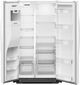 Whirlpool® 36" 28 Cu. Ft. White Side-by-Side Refrigerator-1