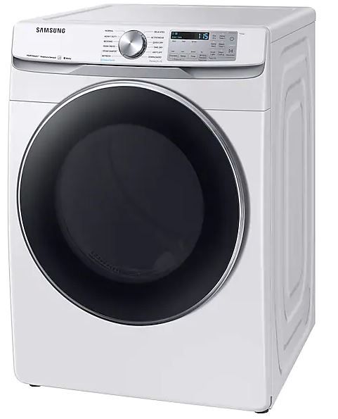Samsung 7.5 Cu. Ft. White Front Load Electric Dryer-1