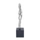 A & B Home Black/Chrome Sculpture-1
