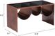 Zuo® Modern Aveiro Black/Copper Coffee Table-4