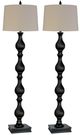 Nationwide Furniture Distributors Two Black Floor Lamps-0