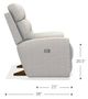 La-Z-Boy® Soren Khaki Power Rocking Recliner-5