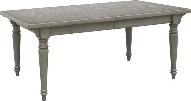 Pulaski™ Madison Ridge Gray Leg Table-0