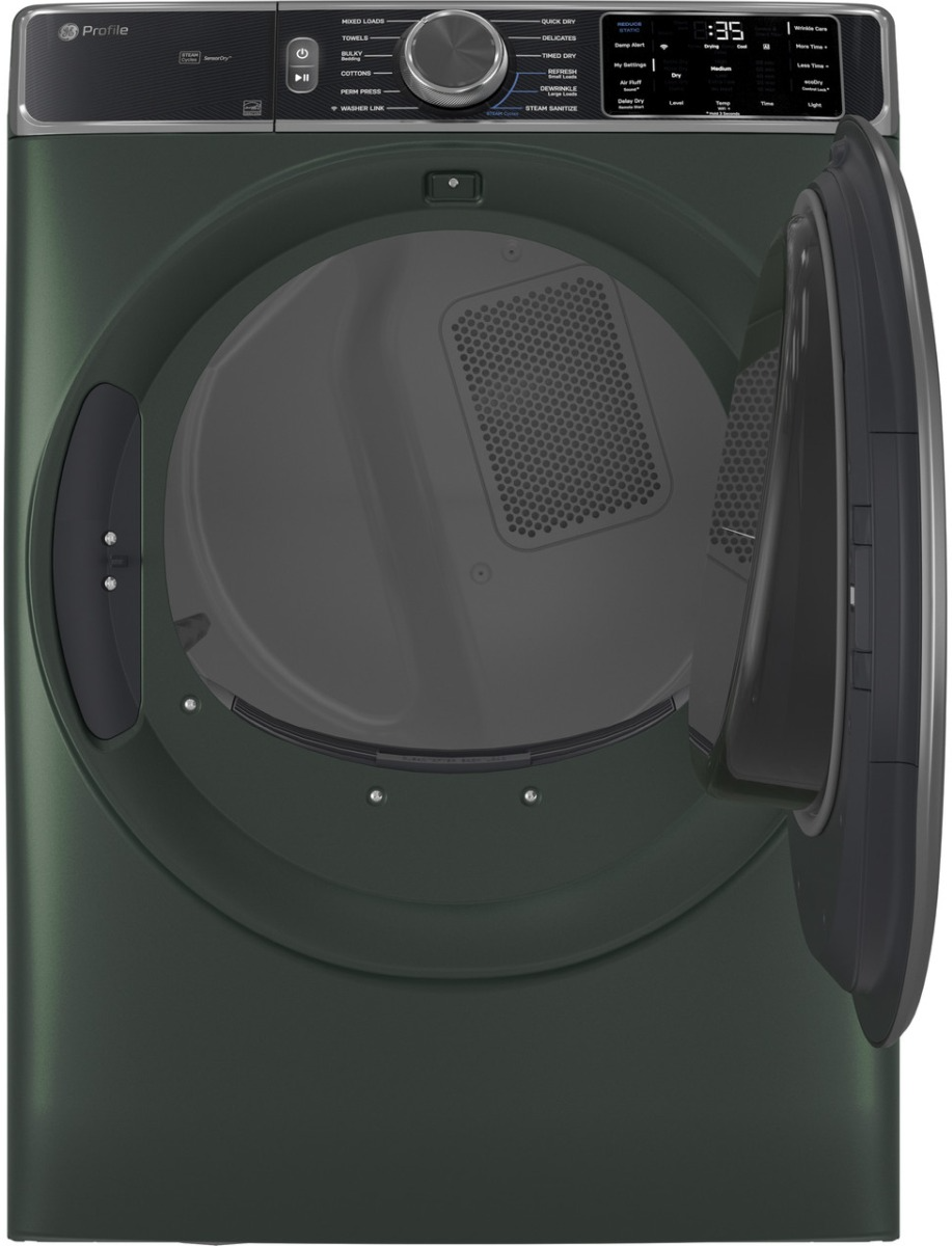GE Profile™ 7.8 Cu Ft. Jade Green Front Load Electric Dryer