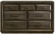 Coaster® Atlas Dark Oak Dresser-3