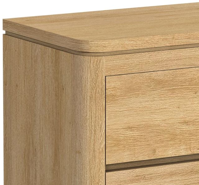 Elements International Rosalie Natural Dresser and Mirror-4