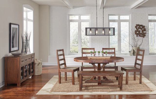 A-America® Anacortes Salvaged Mahogany Bench-1
