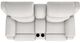 La-Z-Boy® Dorian Porcelain Power Reclining Loveseat with Console and Headrest-4