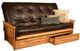Kodiak Furniture Phoenix Oregon Trail Java/Butternut Queen Storage Futon with Mattress-0