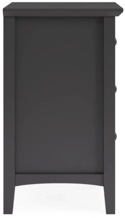 Modus Furniture Grace Raven Black Nightstand-3