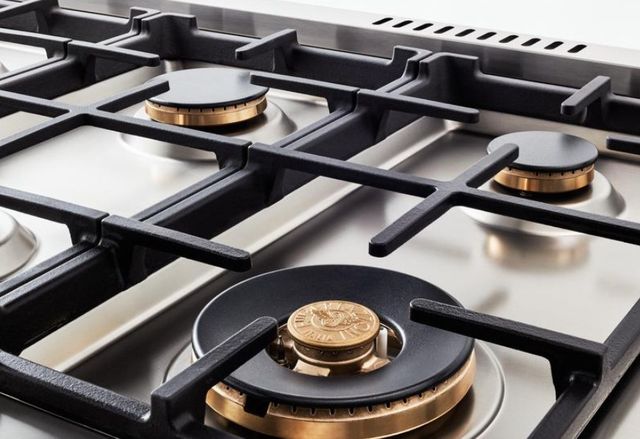 Bertazzoni Master Series 48" Stainless Steel Natural Gas Rangetop with Electric Griddle-2