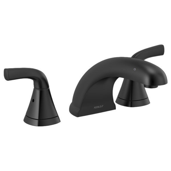 Peerless Parkwood® Matte Black Roman Tub Trim Kit-0