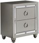 Global Furniture USA Riley 4-Piece Silver Queen Panel Bedroom Set-3