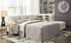 Signature Design by Ashley® Abinger 2-Piece Natural Right-Arm Facing Full Sofa Sleeper Sectional and Chaise-4