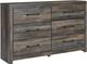 Signature Design by Ashley® Drystan 6-Piece Multi Twin Panel Bed Set-2