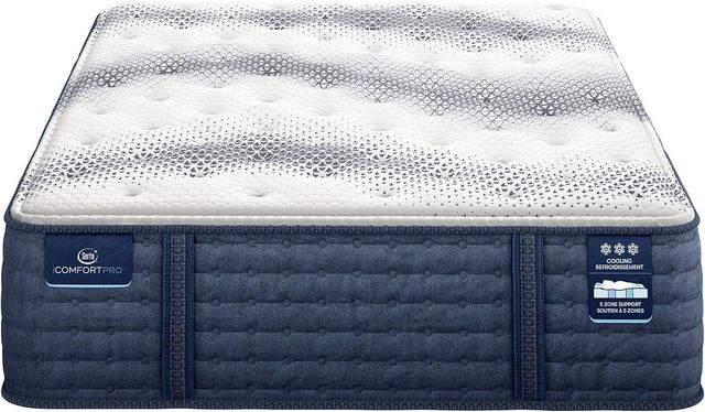 Serta® iComfort Pro™ Yorkshire 12.5" Latex Plush Tight Top Twin XL Mattress-2
