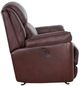 Franklin™ Lancaster Capri Chestnut Leather Power Rocker Recliner-4