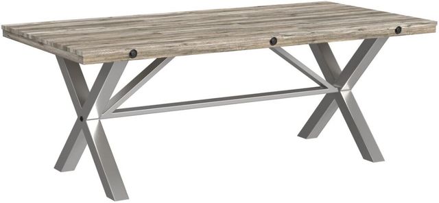 Elements International Callista 5-Piece Beach Rectangular Dining Set-1