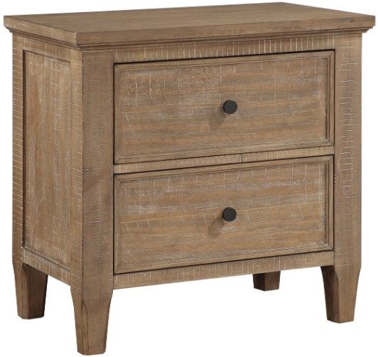 Steve Silver Co. Riverdale 4-Piece Driftwood Queen Storage Panel Bedroom Set-3