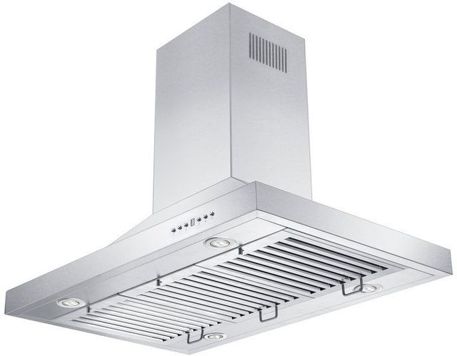 ZLINE 36" Stainless Steel Island Range Hood-2