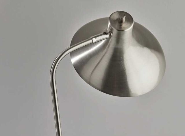 Adesso® Cleo Brushed Steel Desk Lamp-2