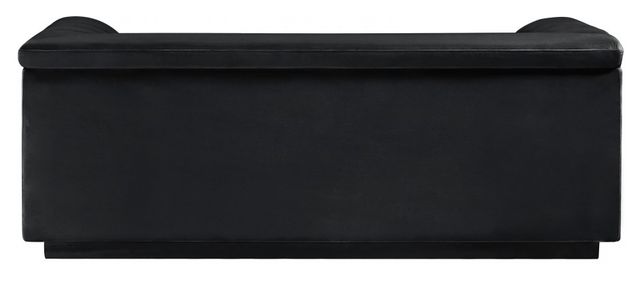 Meridian Furniture Cascade Black Velvet Loveseat-3