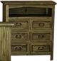 Vintage Furniture Mansion Paint Media Chest-0
