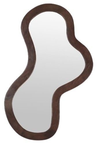 Meridian Furniture Oblique Brown 48" Mirror-0