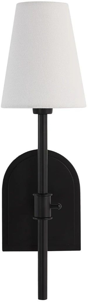 Renwil® Mililani Matte Black Wall Sconce-3