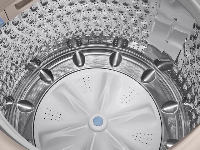 Samsung Champagne Laundry Pair-1