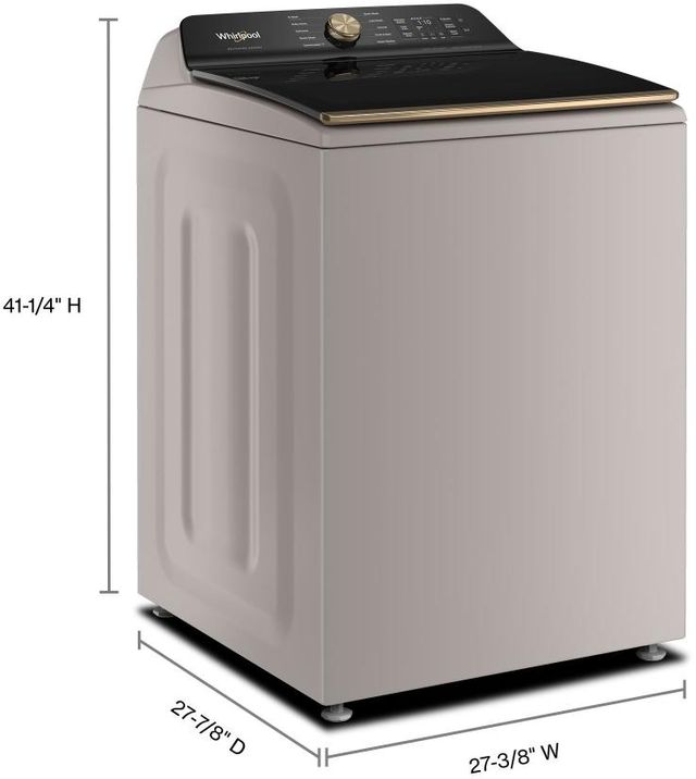 Whirlpool® 6.0 - 6.1 Cu. Ft. Fresh Linen Smart Top Load Washer with The Removable Delicates Basket-4