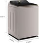 Whirlpool® 6.0 - 6.1 Cu. Ft. Fresh Linen Smart Top Load Washer with The Removable Delicates Basket-4