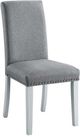 ACME Furniture Lanton 2-Piece Antique White/Gray Side Chair Set-0
