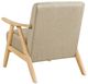 Homelegance® Damala Light Brown Accent Chair-4