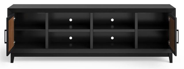 Legends Home Ventura Black/Bourbon 86" TV Stand-1