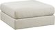 Fusion Furniture 7004 Prelude Feather Ottoman-0