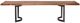 Moe's Home Collection Bent Light Brown Extra Small Dining Table-3