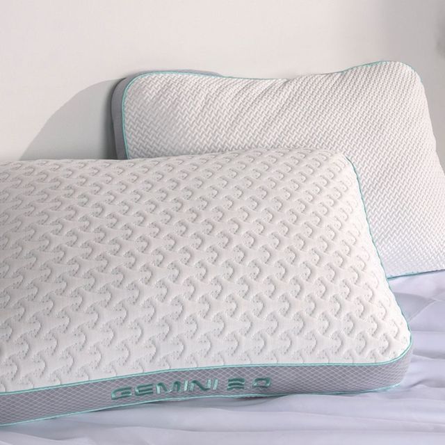 BEDGEAR® Gemini Performance® Mint/White 2.0 Firm Pillow for Neutral/Warm Sleepers-1