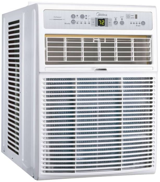 Midea® White 10,000 BTU Casement Window Air Conditioner-0