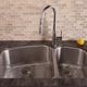 Elkay Lustertone® Classic Lustrous Satin 32-3/4" x 21" x 9" 60/40 Double Bowl Undermount Sink with Perfect Drain®-2