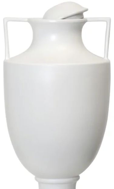 Stylecraft Dann Foley Lifestyle White Bisque 9" Vase-1