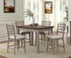 Bernards Will Beige/Brown Upholstered Counter Stool-2