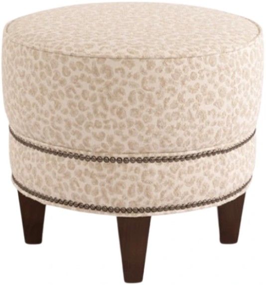 Smith Brothers Customizable 2000 Round Ottoman-0