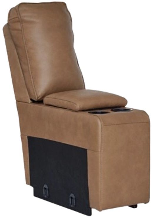 Signature Design by Ashley® DeepWakes 3-Piece Caramel Right Arm Facing Power Reclining Sectional with Chaise-2