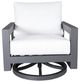 CabanaCoast® Customizable Muse Aluminum Outdoor Lounge Swivel Rocker Chair-1
