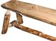 Best Craft Furniture RRP3 Rustic Red Pine Bench-1