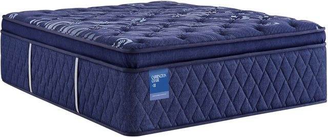Sealy® Carrington Chase Spring Travelers Rest 15" Innerspring Soft Euro Pillow Top Split California King Mattress, Includes 2 Pieces-0